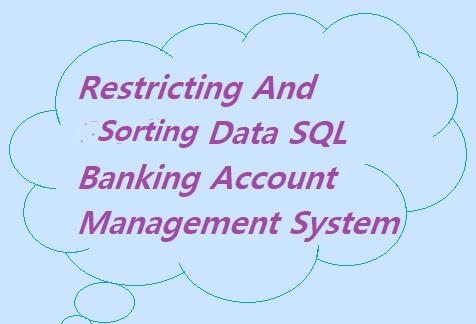 Restricting and sorting data for Account Management and Transaction Insights Case Study